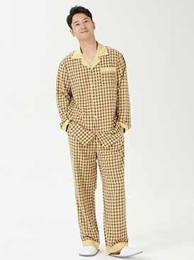 男士冬季家居服加厚選擇